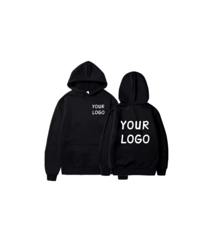 DIY Custom Logo Hoodie – Unisex Pullover Sweatshirt